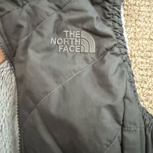 The North Face Charcoal Quilted Vest